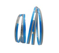 1 pz 8" 9" 10" 14" 16" Lame for seghe a nastro bimetalliche M42 1140-2630 mm Lame for seghe a nastro for tagliare metallo duro(13x0.6mm 6Tpi,Length 2630mm)