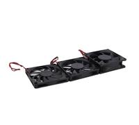 1 pz 8 cm 8010 8015 8025 5 V 12 V 24 V x h 2,54 2 pin Ventola di raffreddamento senza spazzole 80 mm x 25 mm Radiatore dissipatore di calore 80 * 80 * 15(1pcs,8010 5V)
