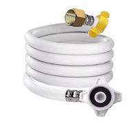 1 pz 80-500CM G1/2-G3/4 pollici tubo di prolunga in PVC for doccia da bagno, accessorio for il tiraggio dell'acqua(150cm)