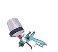 1 pz 8900 Serbatoio Connettore Rosso Aerografo Strumenti di Verniciatura for Auto Auto Spray Attrezzatura Professionale for Verniciatura(Green 1.3)
