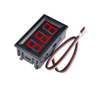 1 pz 8V-18V 0,56 pollici LED digitale impermeabile voltmetro tester di tensione rilevatore misuratore di tensione(DC5V-120V Red)