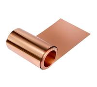 1 pz 99,9% T2 Rotolo di Foglio di Rame Striscia di Rame Puro Ultra-Sottile Cu Piastra di Lamina di Metallo Spessore 0.01-1mm X 20-200mm X1000mm(Thickness 0.05mm,30mm)