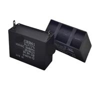 1 pz. 9uF 400V CBB61 Condensatore 400VAC 9mf 9mfd