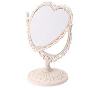 1 PZ a forma di cuore a forma di vanità specchio da tavolo a doppio lato