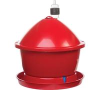 1 PZ ABBEVERATOIO AVICOLI AUTOMATICO SOSPESO NOVITAL PP CM 38 MONTATO