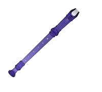 1 Pz ABS Flauto Flauto Flauto Soprano Rimovibile Lungo Flauto Arcobaleno Sette Colori Strumento Musicale A Fiato Con Asta Di Pulizia (Color : Blue Flute)