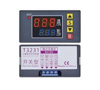 1 pz AC 110 V 220 V T3231 relè di ritardo digitale con display a LED, interruttore di controllo del timer di ciclo, relè di temporizzazione regolabile, ritardo di tempo(T3231 DC12V)