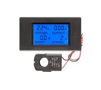 1 pz AC 80~260V 100A Multimetro Digitale LED Monitor di Potenza Energia Voltmetro Amperometro Watt Tensione KWH Contatore Elettrico Domestico PZEM-061(PZEM-061 Open)