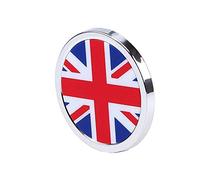 1 Pz Accessori auto per auto Inghilterra Bandiera nazionale 3D Metal Sticker Mini Round Emblem