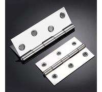 1 pz accessori for finestre cerniere for porte cerniera a croce in acciaio inossidabile 201 con nucleo in alluminio 1/1.5/2/2.5/3 pollici ferramenta for mobili pieghevoli(2 Inch 6 Hole)
