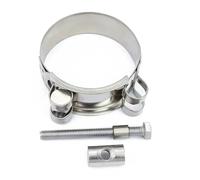 1 pz. Acciaio inossidabile 304 rinforza la fascetta stringitubo for tubo di scarico aria acqua circolare(29-31mm)