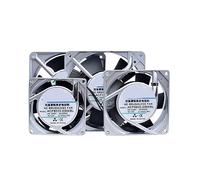 1 pz ACP-230XBL 80mm 92mm 120mm 230V doppio cuscinetto a sfere argento telaio in alluminio armadio elettrico armadio AC ventola di raffreddamento assiale(8cm Insert style)