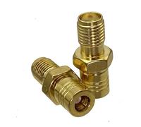 1 pz Adattatore SMA a SMB Connettore coassiale RF Maschio Femmina Spina Jack Convertitore for Antenna Radio Apparecchiatura di prova(SMA Jack to SMB Jack)