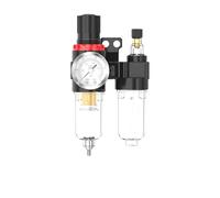 1 pz AFC2000 Separatore Acqua Olio Regolatore Trappola Filtro Airbrush Compressore D'aria Riduzione della Pressione 1/4 Dotato di connettore PL(AFC2000-PL4)