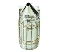 1 pz affumicatore manuale for apicoltura in metallo zincato strumento for alveare macchina for fumigazione del fumo for la raccolta del ispezione dimensioni , strumenti per l'apicoltura