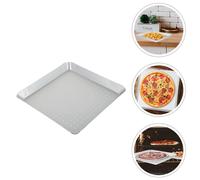 1 PZ Allega di alluminio Pizza PAN PAN PRATICE PIZZA TRAY TRAY Cottura per la