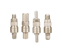 1 pz Alta Tipo C Pneumatico Connettore Rapido Tubo autobloccante Compressore D'aria Pompa Accessori Strumento Funzionamento con una sola mano (Serie SP, 20)