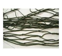 1 pz amaca da campeggio verde addensata cintura in rete e corda in nylon corda