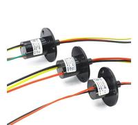 1 pz. Anello collettore eolico ad alta corrente 2/3/4 fili di diametro 22 mm 30 mm for giunti rotanti ad anelli collettori da 10 A 30 A(30mm 4CH 30A)