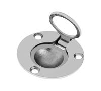 1 pz. Anello di sollevamento a filo for boccaporto rotondo da 50 mm for barca, in acciaio inossidabile 316, accessori for maniglia di sollevamento