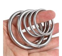 1 pz. Anello O grande in acciaio inossidabile 304 da 60/70/80/90/100/110/120/130 mm, diametro esterno 10, spessore 12, anelli tondi saldati(M10X80)