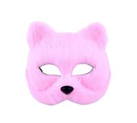 1 pz Animale Misterioso M Ask For All Party Carnevale Fo X Ma Sks D Isguise Costumi Partito Giochi di ruolo Puntelli (taglia unica)