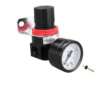 1 pz AR2000 G1/4 Regolatore di Pressione Aria Regolatore Regolatore Pompa Compressore Regolatore Pompa Regolatore Gas Unità di Trattamento con Manometro (AR2000-PC4MM)