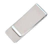 1 Pz Argento Bianco Specchio In Metallo Sezione Verticale Moda Semplice Clip di Metallo Pen Holder Metallo banconote clipDurability
