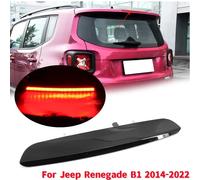 1 pz auto guscio nero luce rossa alta terza lampada luce freno per Jeep Renegade B1 2014-2022