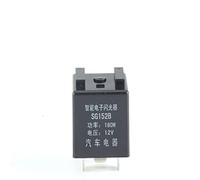1 pz Auto Intelligente Relè Flash Elettronico Segnale di Girata DC12V/24 V 180 W 40A 3 pin con Buzzer Lampeggiatore(12V)