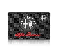 1 PZ Auto Logo Gomma Anti-Slip Pad Auto Cruscotto Supporto Del Telefono Tappetino Antiscivolo Accessori Per Alfa Romeo Giulietta 159 147 Mito ecc