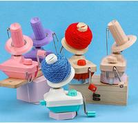 1 pz avvolgitrice manuale per filati per uso domestico accessori per torsione e cucito strumenti per tessitura avvolgitore per palline di filato fai da te