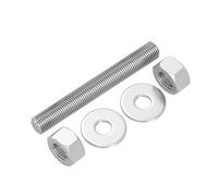 1 Pz Barre Filettate M16 x 30-500 mm con Dado e Rondella for Ancorante Chimico Acciaio inossidabile 304(M16*85)