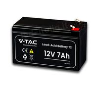 BATTERIA AL PIOMBO 12V 7AH T2 VT-7-12-LED23467 V-TAC
