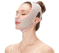 1 pz Benda dimagrante for viso, linea a V, guance, mento, collo, modellante, fascia massaggiante, maschera rilassante e lifting, di bellezza for dormire per il lifting facciale