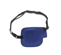 1 pz benda sull'occhio un occhio benda sull'occhio concava regolabile unisex for adulti bambini costume cosplay pirata benda sull'occhio singolo(Blue)