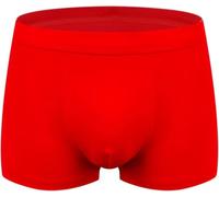 1 Pz Biancheria Intima Senza Cuciture Uomini più Il Formato Puro Cotone Mens Boxer Slip Lacci Intimi Pantaloncini Maschile Traspirante Underts per l'Uomo Xl-9xl, Flq01, XL Weight 40-55kg