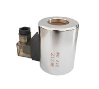 1 pz Bobina Elettrovalvola Idraulica MFB12-90YC 220 V MFZ12-90YC 24 v Foro Interno 31.5mm Lunghezza 75mm(24V)