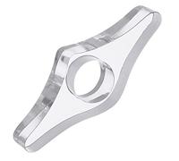 1 pz Bookmark,Segna libro,Segnalibri particolari,Anello per Pollice Trasparente,regali per gli amanti dei libri,10 mm di spessore(medio)