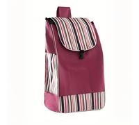 1 pz Borsa di ricambio pieghevole per carrello della - , design a righe, portatile, riutilizzabile, resistente, facile da pulire, per e gli incarichi domestici
