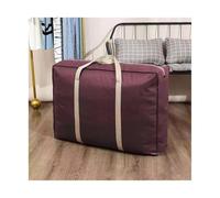 1 pz. Borsa for bagagli extra large impermeabile for trasloco, lavanderia, shopping bag, cubi in tessuto non tessuto, strumento di imballaggio for la casa(Wine Red,XL-80X25X55CM)