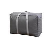 1 pz. Borsa for bagagli extra large impermeabile for trasloco, lavanderia, shopping bag, cubi in tessuto non tessuto, strumento di imballaggio for la casa(Grey,L-70X25X50CM)