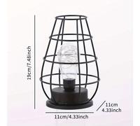 1 pz. Bottiglia da vino creativa da 15L/20L con lampada da , alimentata da tre batterie AA (batterie non incluse), luce d' da comodino per camera da letto, soggiorno