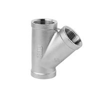 1 pz BSP maschio + femmina filettato 3 4 5 vie raccordo for tubo YX Tee 1/4" 3/8” 1/2" 3/4" 1" 2" filettato acciaio inossidabile SS304 multifunzione(1l2 BSP)