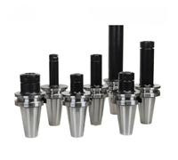 1 pz BT50 Serie ER16-ER40 Keyless Spring Collet Chuck Portautensili Lunghezza 100mm 150mm Centro di Lavoro CNC Fresatura Portautensili for Tornio(BT50-ER32-100)