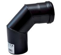 1 PZ C CURVA A 90 P/STUFA A PELLET D 8 CM Nextradeitalia