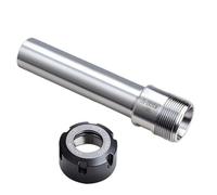 1 pz C8 C10 C12 C16 C20 C25 C32 ER8 ER11 ER16 ER20 ER25 ER32 100 150L Pinza portautensili for fresatura CNC utensile di allungamento asta di prolunga ER(C40-ER40UM-200L)