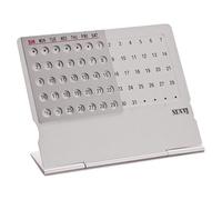 1 PZ Calendario Mensile Da Scrivania Impostazione Manuale Utilizzo Ripetuto