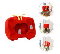 1 PZ Cappello da partito Elegante Televisione Forma Peluche Adorabile