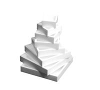 1 pz. Capsule di evaporazione in PTFE - Contenitori da laboratorio resistenti alle alte temperature for analisi chimiche/preparazione di campioni(120 * 120mm*square)